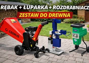 Rębak 15KM Wynajem Wodzisław Śląski + Łuparka Rozdrabniacz OD RĘKI