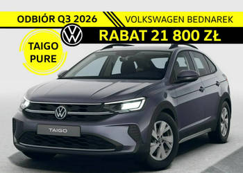 Volkswagen Taigo Nowa wersja Pure! 1.0 TSI 116 KM DSG