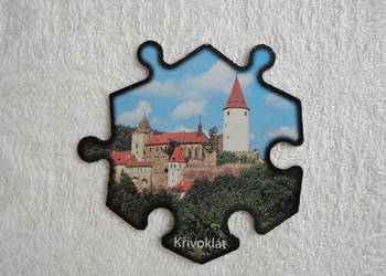 magnes na lodówkę - zamek Krivoklat - Czechy
