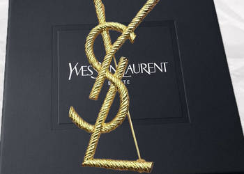 Broszka YSL Yves Saint Laurent