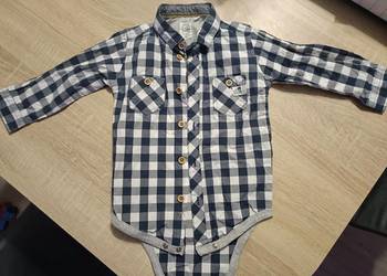 Koszulobody w kratę Cool Club roz. 86