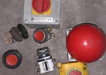 Przyciski sterujące, rozłącznik, Not-AUS