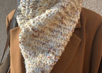 Szalik damski szal jesienny zimowy handmade na prezent Szalik damski szal jesienny zimowy handmade na prezent