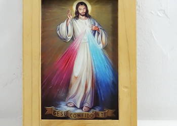 Obrazek Jezusa Miłosiernego "Jezu, ufam Tobie" (Gesu confido in Te)