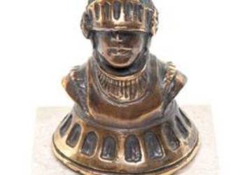 TOMASZ SĘTOWSKI 'Pionek’ brąz, 12cm