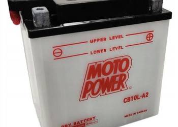 Akumulator motocyklowy MotoPower CB10L-A2 YB10L-A2 12V 11Ah