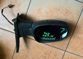 Lusterko lewe NISSAN MICRA K12 3PIN 011031 Czarne