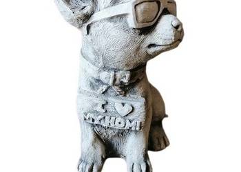 FIGURKA OGRODOWA betonowa rzeźba PIES Z139