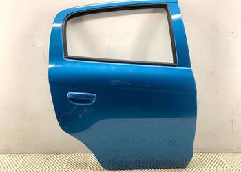 DRZWI PRAWY TYŁ MITSUBISHI MIRAGE / SPACE STAR Hatchback NIEBIESKI