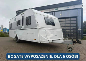 przyczepy kempingowe Knaus Sport 580 QS Bogato wyposażona, przestronna dla…