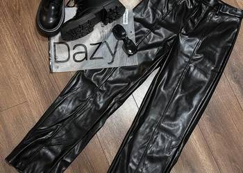 Spodnie skórzane Dąży, nowe
