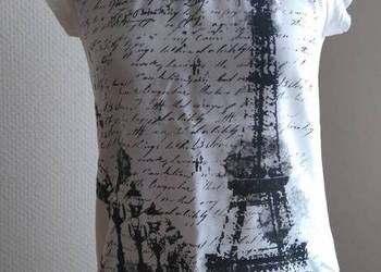 Orsay Bluzka Tshirt Wieża Eiffel Paryż