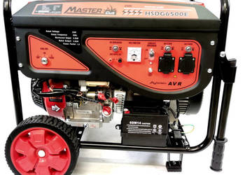 MASTERCUT HSDG 6500E AGREGAT PRĄDOTWÓRCZY GENERATOR PRĄDU 5.5kW  2X230V 13…