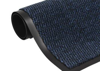 vidaXL Prostokątna wycieraczka przed drzwi 60 x 90 cm, niebieska(SKU132709)