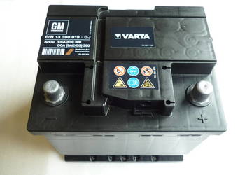 Akumulator VARTA,GM 50AH używany,dobry stan-odbiór sklep Poznań