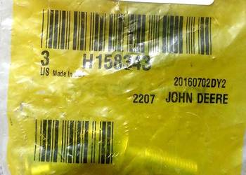 H158343 Śruba segmentu noża długa 25 mm John Deere