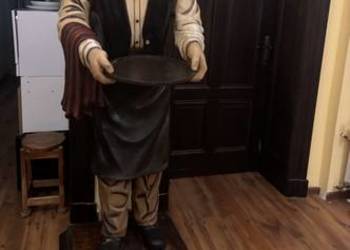 Figura kelnera 195cm ozdoba