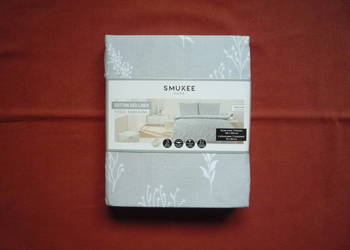 Smukee Nowa Szara pościel bawełniana 160x200