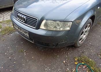 Front a4 b6 zderzak lampy maska pas przedni