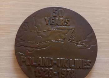 Medal Polanglia 50 lecie