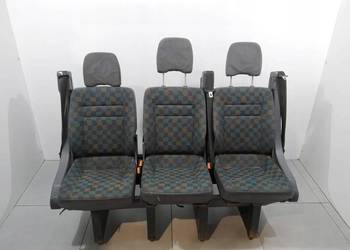 FOTELE  III RZĄD PASY KOMPLET TRÓJKA Mercedes-Benz Vito I (1996-2003) W638