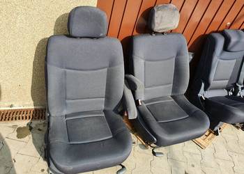 Renault Espace 4 IV 2 Fotele Przód Podłokietnik Przedlift Granatowe Ładne D