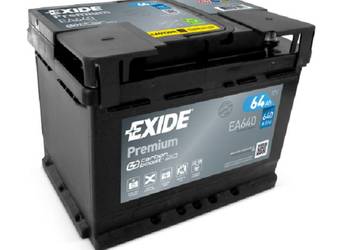 Akumulator 64Ah 640A Exide Premium