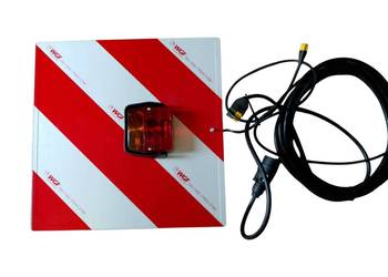 Komplet tablic ostrzegawczych DIN 11030, 2 szt. dwustronne 20743799