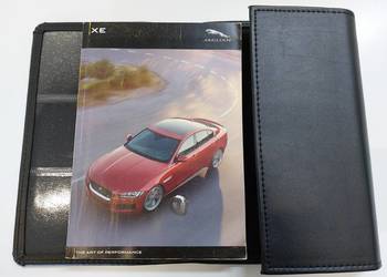 Instrukcja obsługi Jaguar XE po polsku + etui