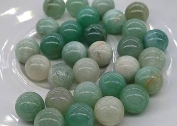 Wyrób biżuterii kolekcja Awenturyn zielony malutka kula 11mm PROMOCJA #28