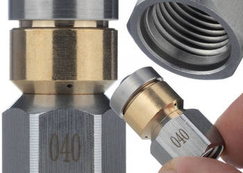 Obrotowa Dysza N11 | 1/4" | 350 bar, 155°C, 3 Otwory