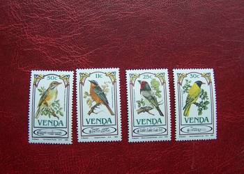 Venda 1985 MNH Mi. 103/6 Fauna Ptaki  a