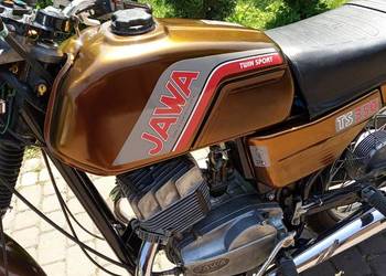 Jawa 350 Ts miedziana perła
