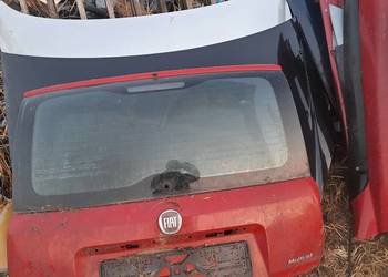 Fiat Panda II  szyba tylna z klapy