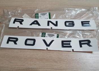 RANGE ROVER EVOQUE LOGO NAPIS EMBLEMAT LR043667 LR043668