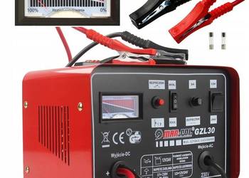 PROSTOWNIK ZESPÓŁ PROSTOWNIKOWY 12/24V GZL-30 FAST CHARGE 230V 30-250 Ah