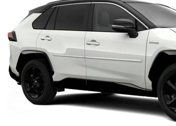 TOYOTA Rav4 Listwy drzwi boczne kpl 070 White Pearl PT938-42190-20 OE
