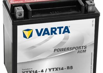 Akumulator Varta YTX14-BS 12V 12Ah 200A Powersports Freshpack 2025r. AGM
