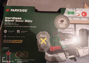 Parkside PMBA 20 li b2 Aku piła taśmowa nowa