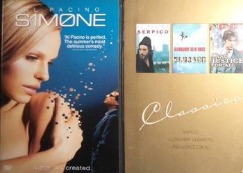 filmy Al Pacino DVD Simone, Serpico, Glengarry, justice
