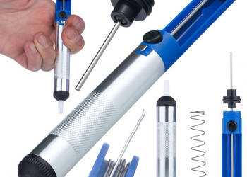 Odsysacz Lutowniczy | 3 mm Końcówka Teflonowa, 18,5 cm