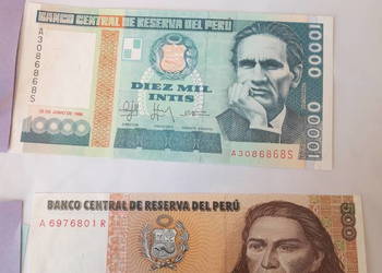 Banknot kolekcjonerski Peru