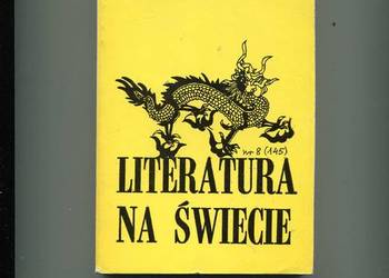 Literatura na świecie nr 1983  8 (145)