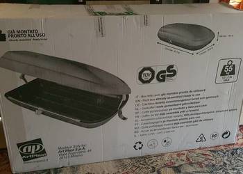 Box bagażnik dachowy 320 litrów carbon 130x 78x 35 jak nowy. Box bagażnik dachowy 320 litrów carbon 130x 78x 35 jak nowy.