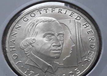 10 Marek x 2 Johann Gottfried Herder 1994 r. men G
