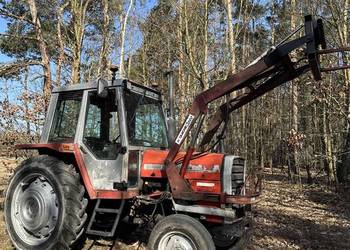 Ciągnik Massey Ferguson 675 + Ładowacz czołowy tur