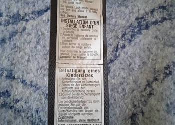 OEM nowy pas Honda Stream 03 lewy tyl OEM nowy pas Honda Stream 03 lewy tyl