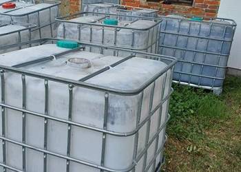 Mauzer 1000l szambo ścieki mauser kontener ibc paleta woda paliwo skrzynia