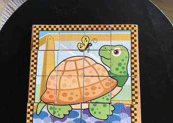 Drewniane klocki dla dzieci