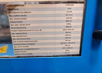 Wtryskarka Stork 9000